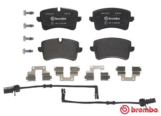 A.B.S. P 85 157 BREMBO Bremsbelagsatz, Scheibenbremse